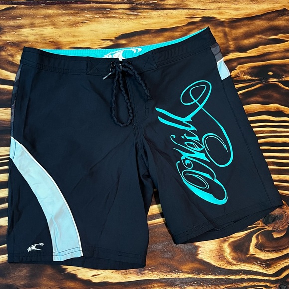 90s O’Neil Board Shorts | Size 7 (Small) | Retro y2k Look, Utility Pocket, Camo! - Picture 2 of 11